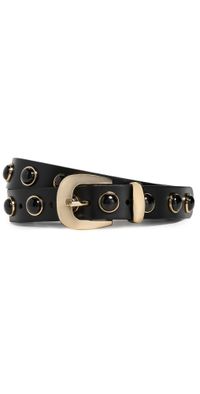 Madewell Clean Western Belt True Black Multi L
