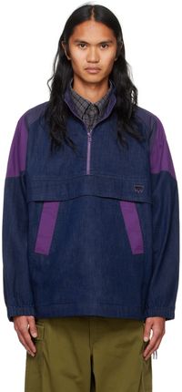 Levi's Navy & Purple Skateboarding Sport Denim Jacket