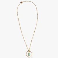 Ginandger - Collier amazonite - Taille Unique - Bleu
