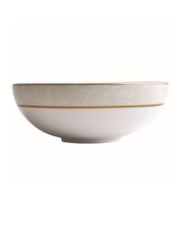 Sauvage White Salad Bowl, 6.7"