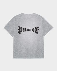 Men's Textured Inside-Out T-Shirt