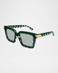Chunky Square Acetate Sunglasses