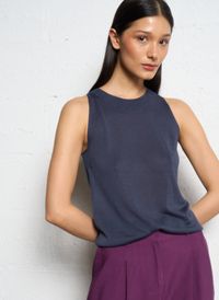 Maison 123 - Top en maille - Taille XL - Gris