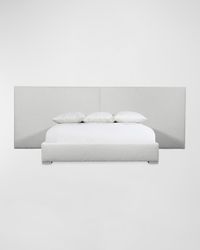 Solaria Extended Panel Upholstered King Bed