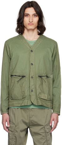 C.P. Company Green Button Jacket