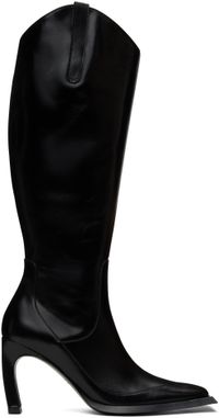 KNWLS Black Hellz Riding Boots