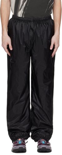 RAINS Black Kauto Insulated Regular Trousers