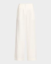 Mini Pleat Trousers