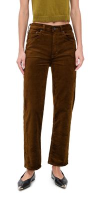 Citizens of Humanity Delfina Straight Jeans Golden 26