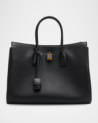 Sac de Jour Grain Leather Top-Handle Bag