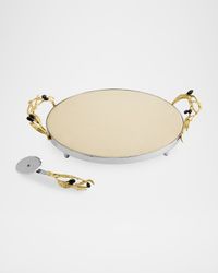 Olive Branch Pizza Stone