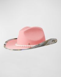 Austin Pearly Wool Felt Cowboy Hat