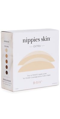 Bristols 6 Nippies Skin Plus Caramel One Size
