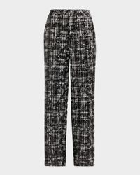 Livvy Sequined Tweed Trousers
