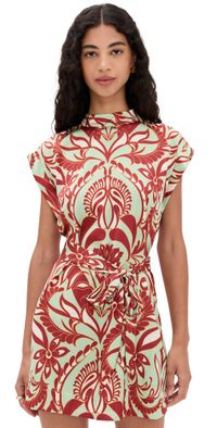 MISA Cyrene Dress Vintage Botanical Stn Rd XL