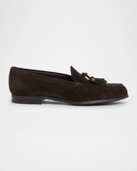 Priscilla Suede Tassel Loafers