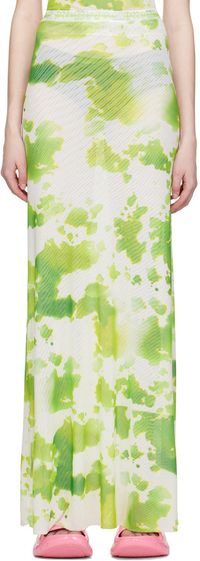 Ottolinger SSENSE Exclusive Green Maxi Skirt