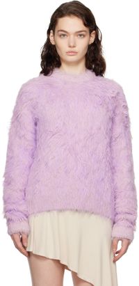 Acne Studios Purple Textured Sweater