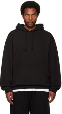 SKIMS Black Terry Relaxed Hoodie