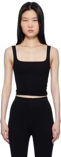Gil Rodriguez Black Matisse Scooped Tank Top
