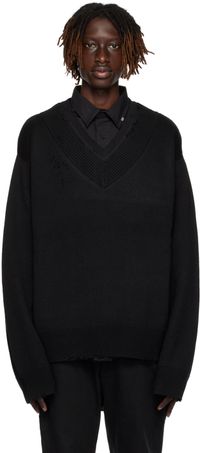 C2H4 Pull étagé noir
