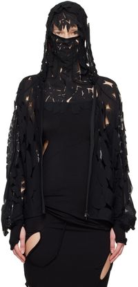 POST ARCHIVE FACTION (PAF) Black 6.0 Left Hoodie