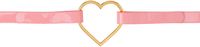 Blumarine Pink Heart Belt