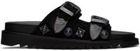 Toga Pulla Sandales noires exclusives à SSENSE