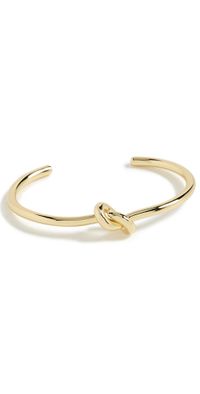 SHASHI Knot Bracelet Cuff Gold One Size