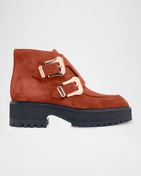 Apollo Leather Ankle Booties