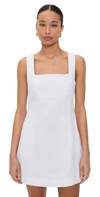 POSSE Alice Mini Dress Ivory XS