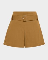 Como Belted Shorts