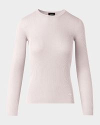 Fitted Rib-Knit Sweater