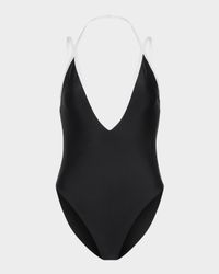 Bia Plunge One-Piece Swimsuit