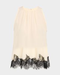 Sierra Halter Lace Top