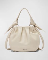 Selena Leather Bucket Bag