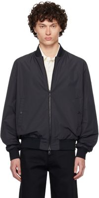 Moncler Black Grammont Bomber Jacket