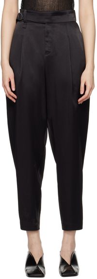 ISSEY MIYAKE Black Alabaster Trousers