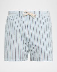 Men's Daneu Stripe Swim Shorts