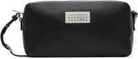 MM6 Maison Margiela Black Numeric Long Crossbody Bag