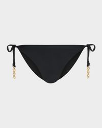 Heather Tie-Side Bikini Bottoms