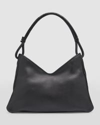 Valerie Patent Leather Shoulder Bag