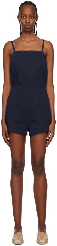 Max Mara Navy Pepaia Romper