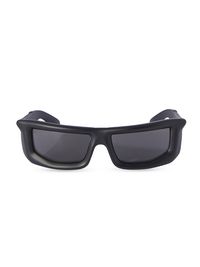 Men's 62MM Volcanite Mirrored Sunglasses - Black