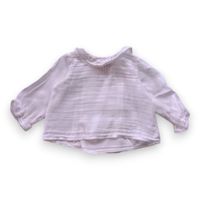 Bonpoint - Seconde Main - Blouse bébé blanc - 3 mois - Taille 3M - Blanc