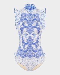 Sylvie Frill One-Piece Swimsuit