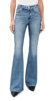 rag & bone Miramar Ponte Dahlia Full Length Jeans Minet 28