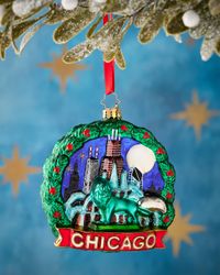 Windy City Wonderland Christmas Ornament