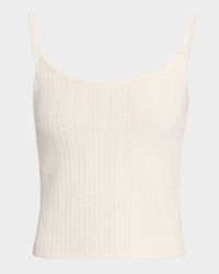 Brodier Pointelle Tank Top