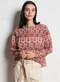 La Petite Etoile - Chemise droite imprimée en coton - Taille 3 - Multicolore